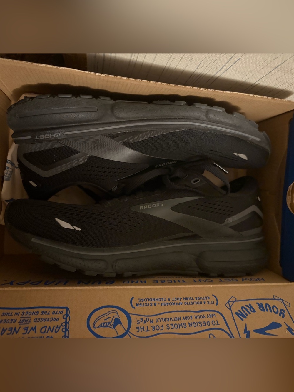 Brooks Ghost Running Shoes - Black